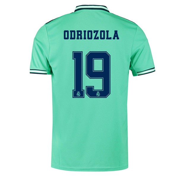 Maillot Football Real Madrid NO.19 Odriozola Third 2019-20 Vert